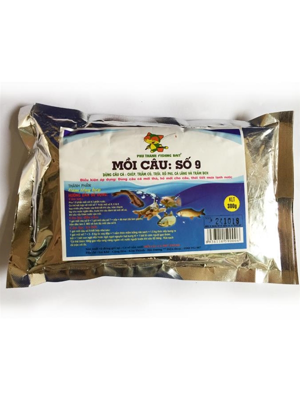 Mồi câu số 9 phú thành